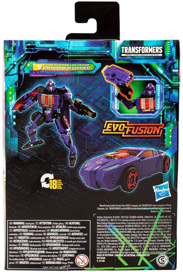 Image Of Transformers Legacy Evolution Deluxe Cyberverse Universe Shadow Striker  (30 of 45)